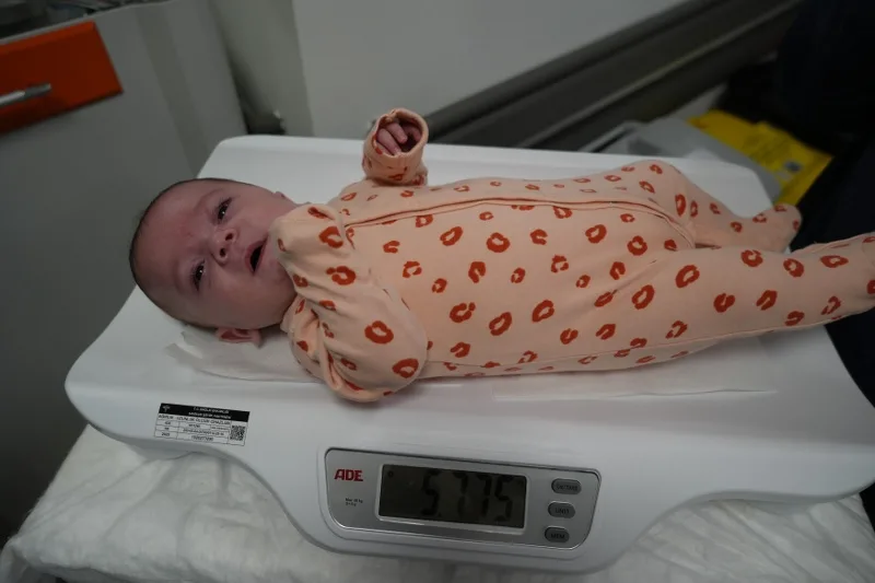 600 Grama Kadar Düştü! Samsunlu Bahar Bebek Hayata Tutundu