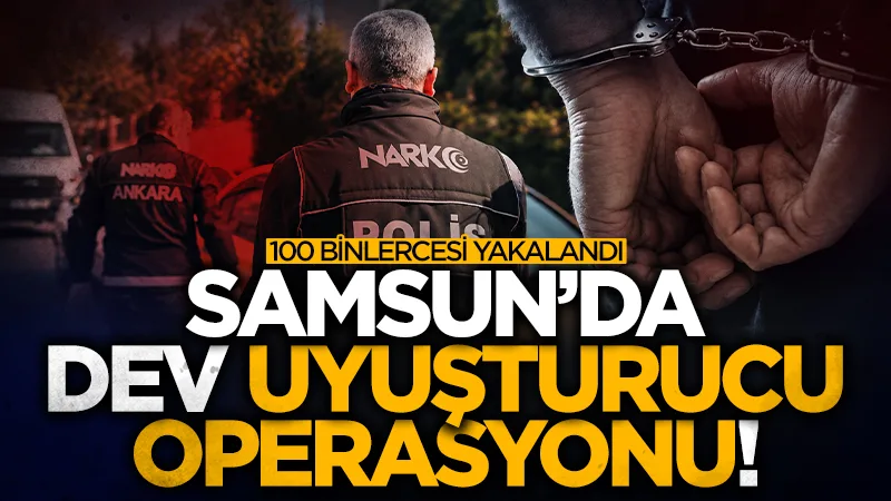 Samsun'da uyuşturucu operasyonu! Tam 273 bin 300 hap ele geçirildi