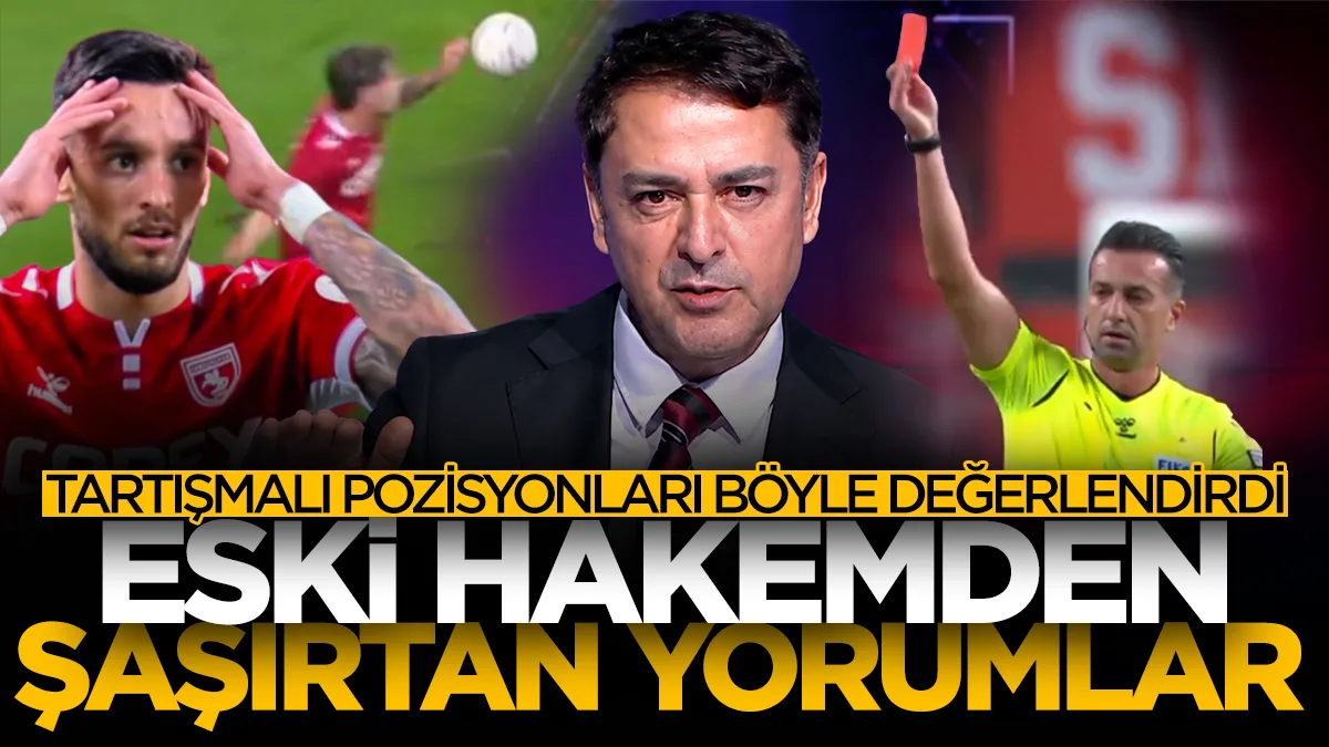 Bülent Yıldırım Samsunspor-Amedspor maçındaki tartışmalı kararları yorumladı