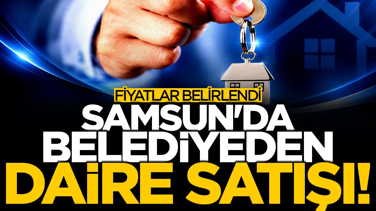 Alaçam Belediyesi 12 daireyi satıyor
