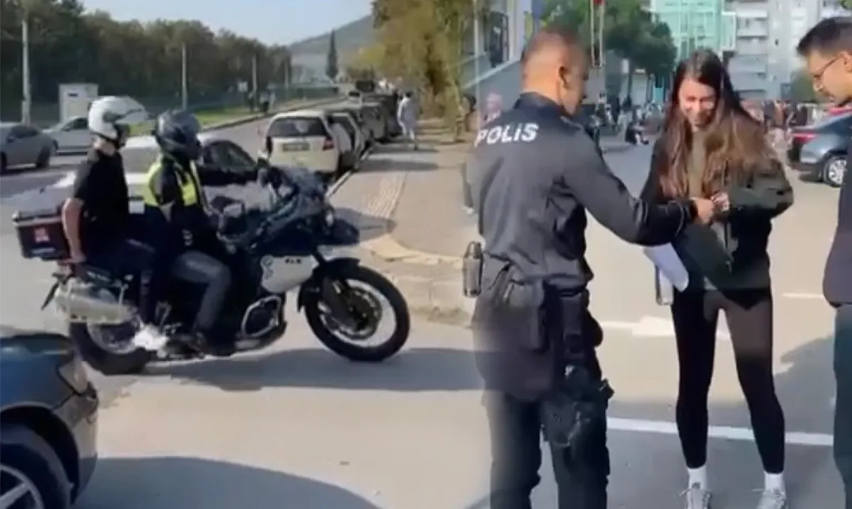 Samsun'da KPSS adaylarının yardımına polis koştu