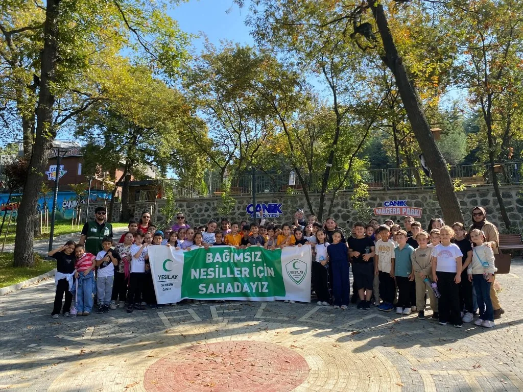 Samsun Yeşilay'dan öğrencilere sağlıklı yaşam etkinliği