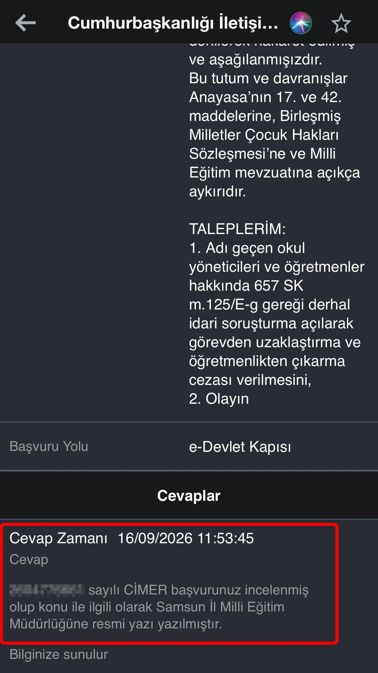 Samsun'da 4. sınıf öğrencisi için ağır iddialar! MEB inceleme başlattı