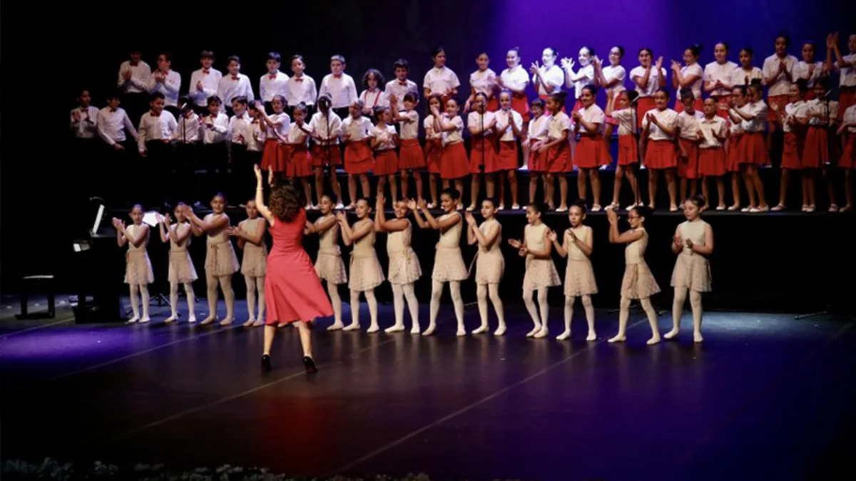 Samsun Devlet Opera ve Balesi Çocuk Korosu Cumhuriyet Bayramı'nda konser verdi