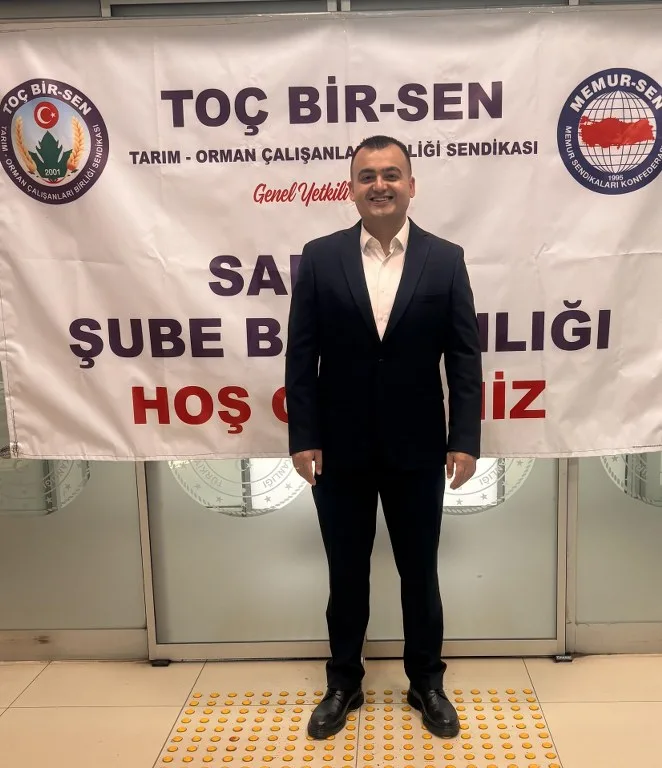 TOÇ BİR-SEN Samsun Şubesinde Ahmet Geçer güven tazeledi