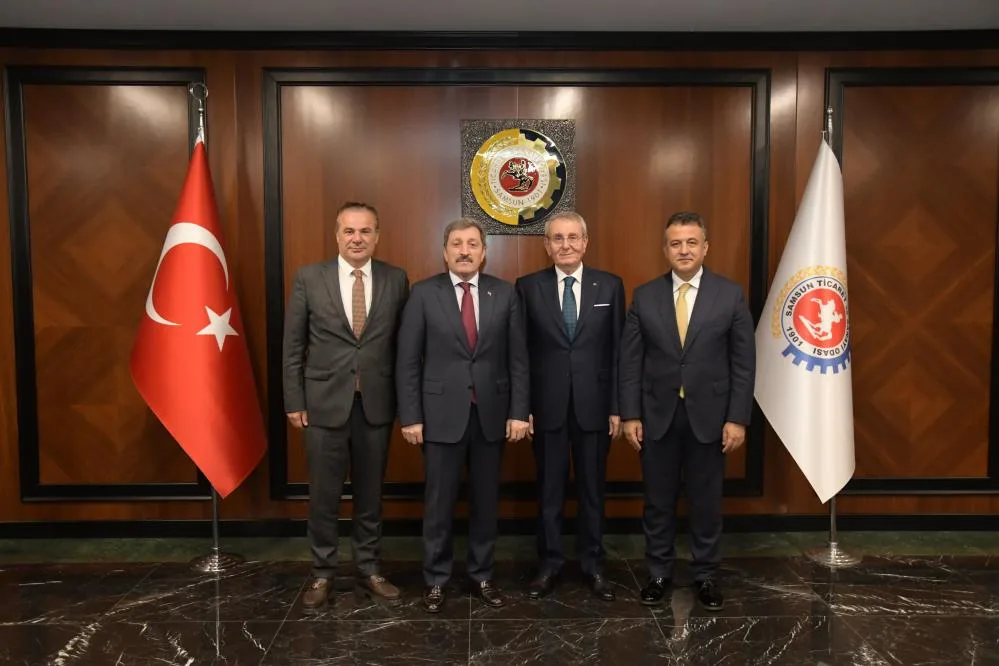 Samsun Valisi Tavlı ve Başkan Doğan’dan Samsun TSO'da yeni döneme tebrik