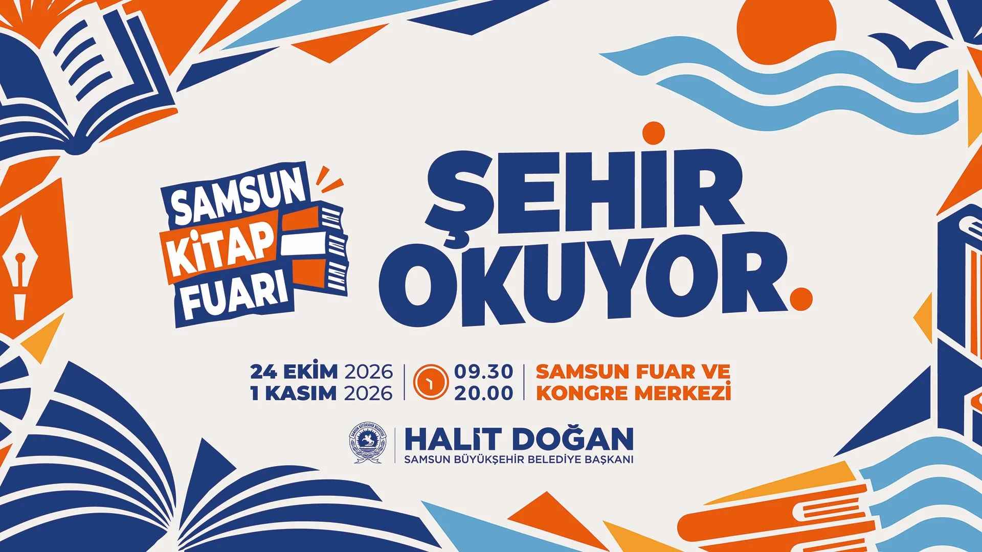 Samsun Kitap Fuarı 24 Ekim’de başlıyor