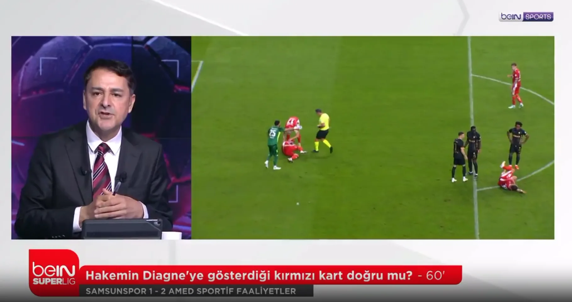 Bülent Yıldırım Samsunspor-Amedspor maçındaki tartışmalı kararları yorumladı - 7
