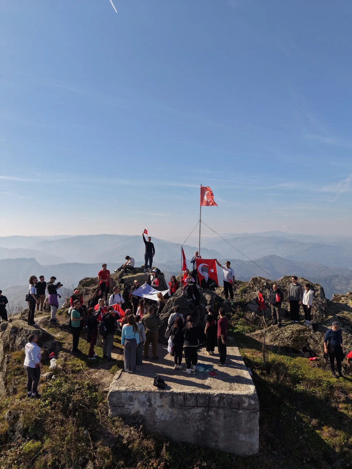 Samsun'da mimarlardan Cumhuriyet'e zirvede kutlama!