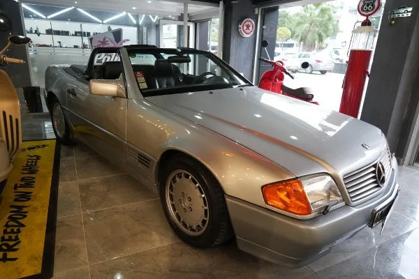 Samsun'da çocukluk hayali Mercedes müzesine dönüştü