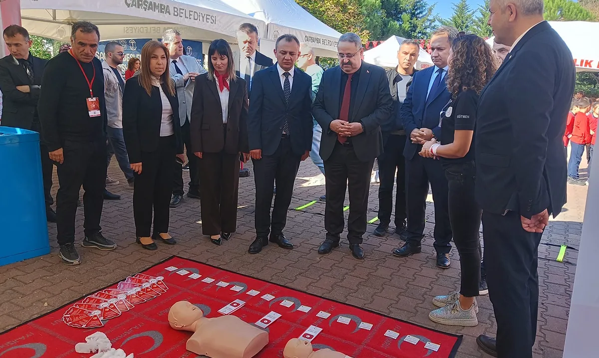 Samsun'da çocuklara sağlıklı yaşam eğitimi