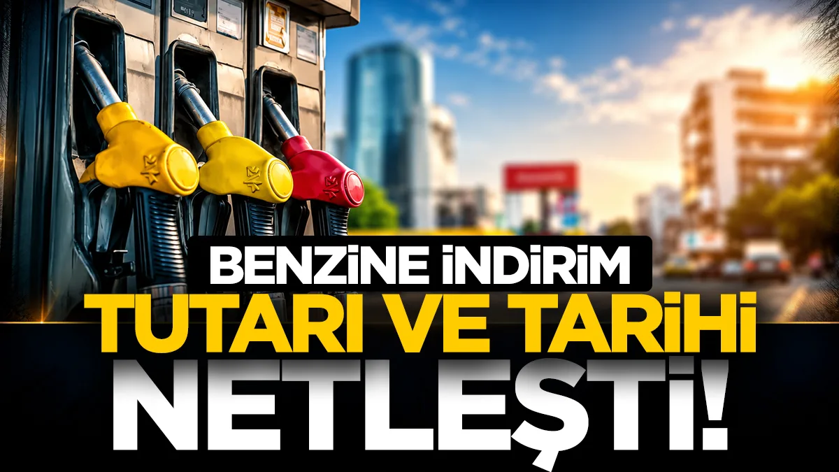 Benzine indirim tutarı ve tarihi netleşti!
