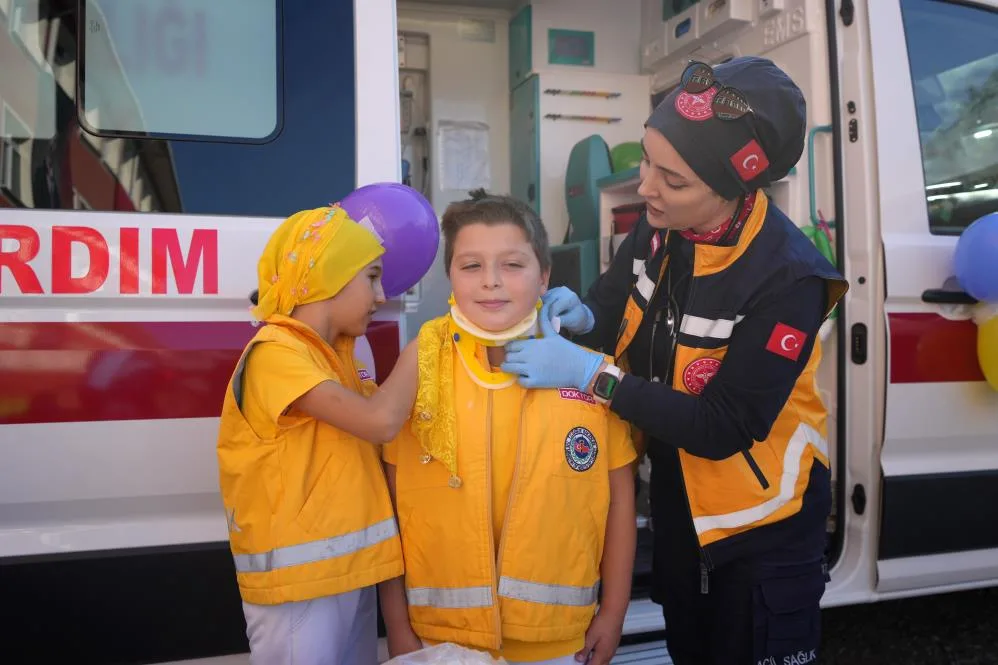 Samsun'da binlerce öğrenci sağlık elçisi oldu!