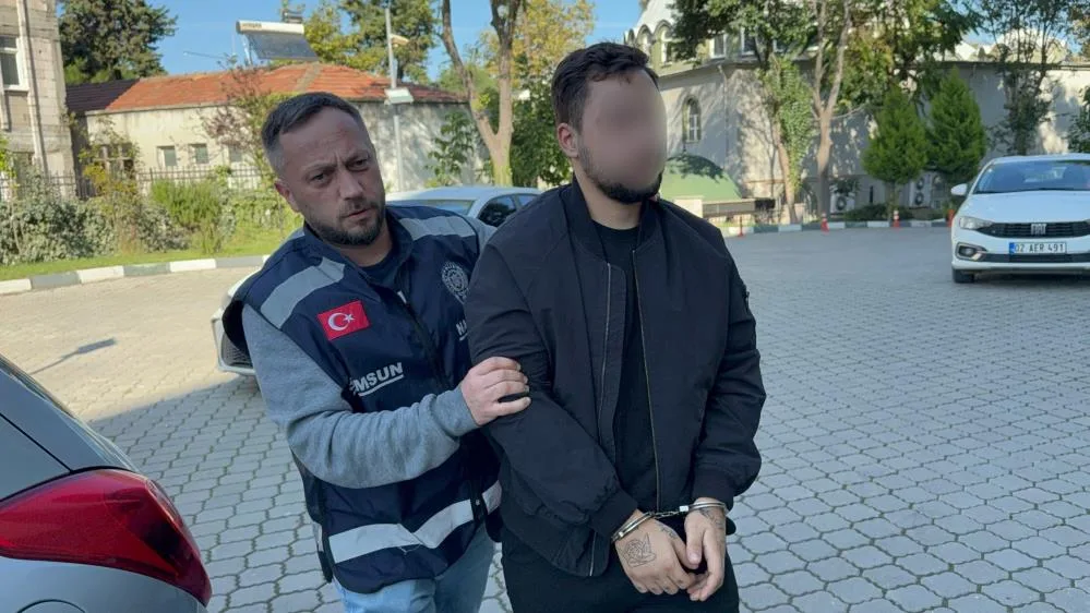 Samsun'da üzerinde uyuşturucu çıkan şahıs gözaltında