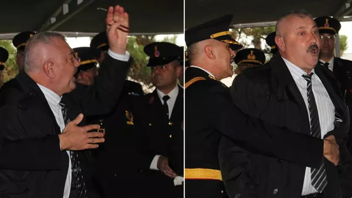 Şehit babasından tören alanında protokol tepkisi: “Hani baş tacıydık?”