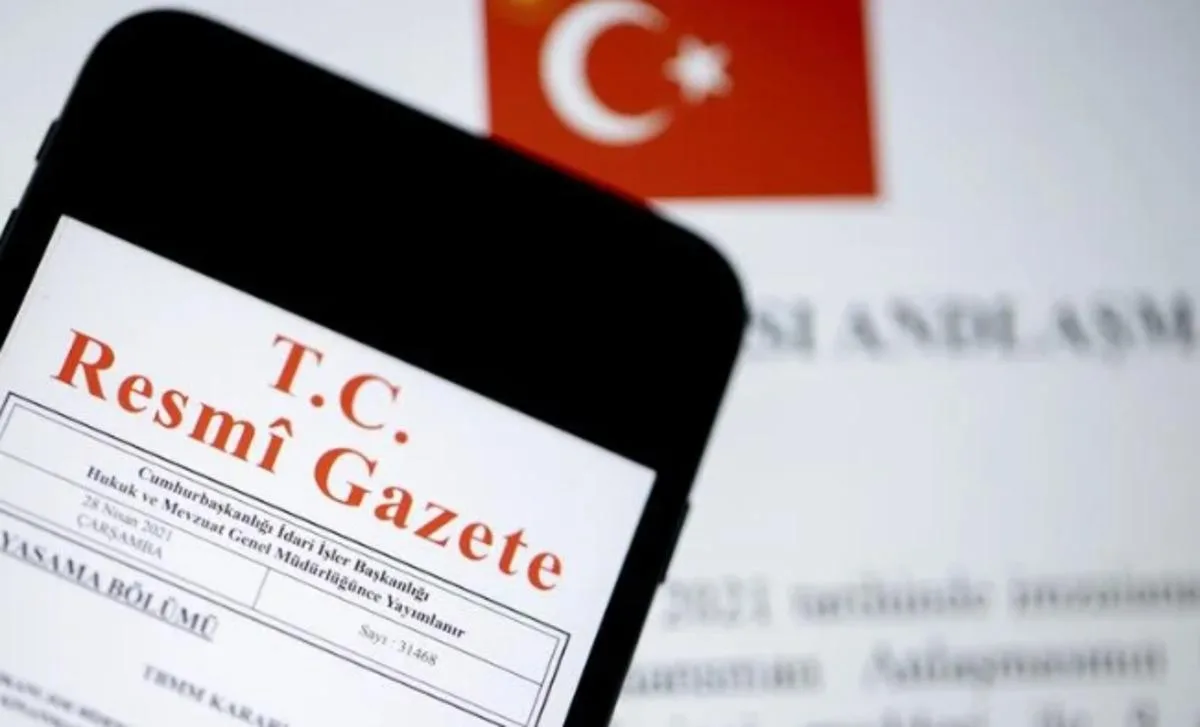 Erdoğan imzaladı! Resmi Gazete'de 13 atama kararı