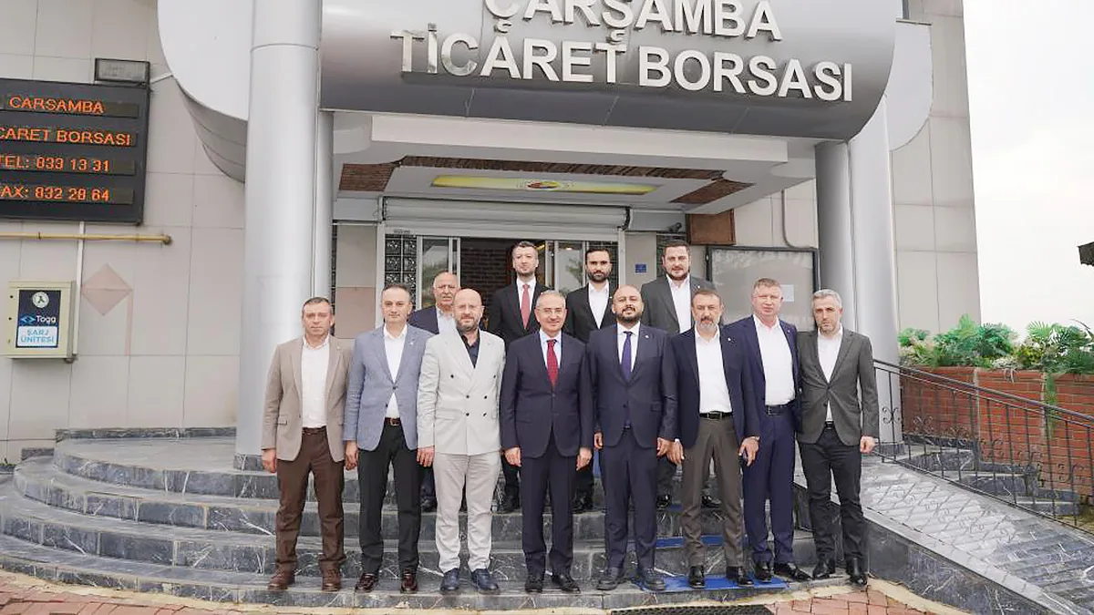 Çarşamba'da fındık ve kivi için iş birliği: TSO Başkanı Yılmaz hedefi açıkladı