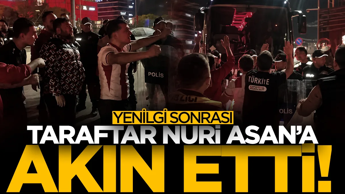 Samsunspor taraftarı Amedspor yenilgisi sonrası Nuri Asan Tesisleri'ne akın etti
