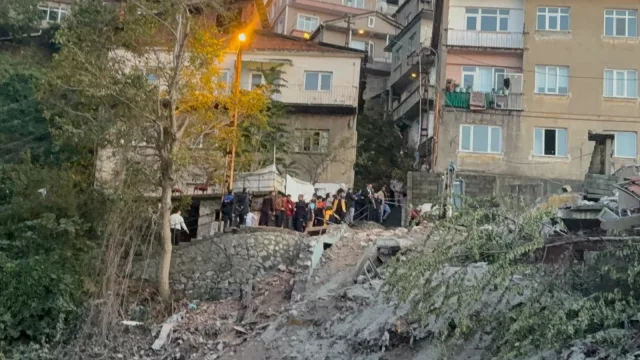 Zonguldak'ta korkunç olay! Çöken binada 1 kişi hayatını kaybetti