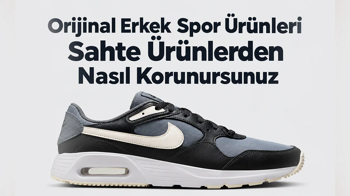 Orijinal Erkek Spor Ürünleri Sahte Ürünlerden Nasıl Korunursunuz