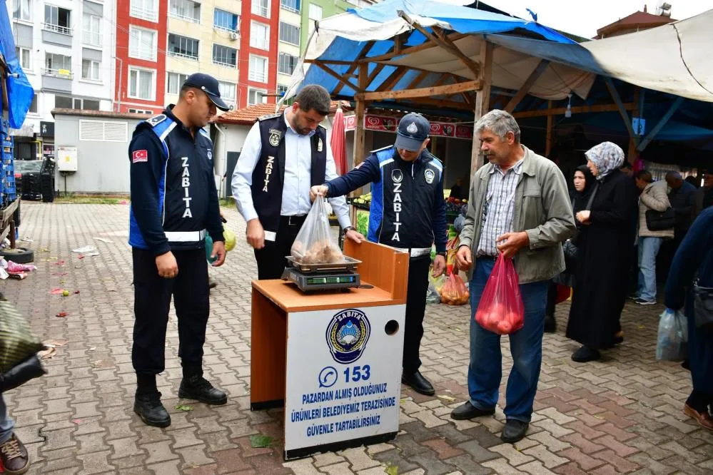 Terme semt pazarlarında denetimler sürüyor